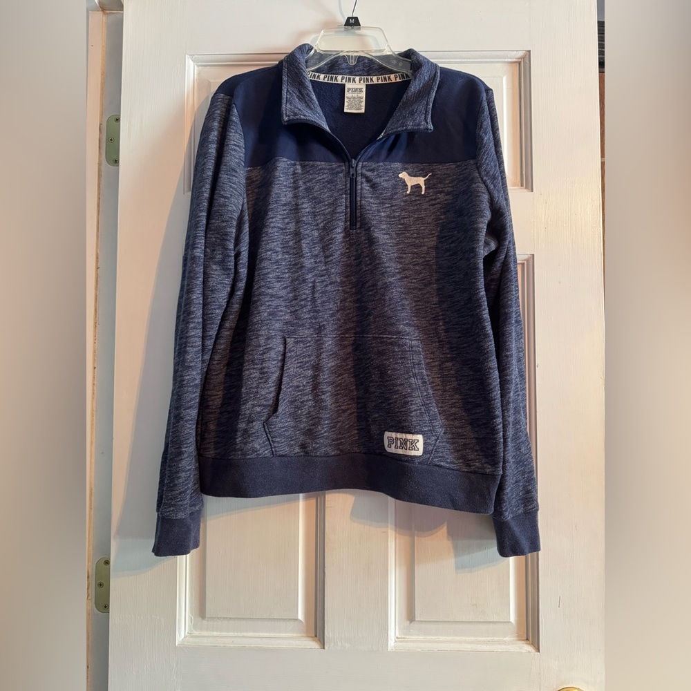 PINK Quarter-Zip Sweatshirt